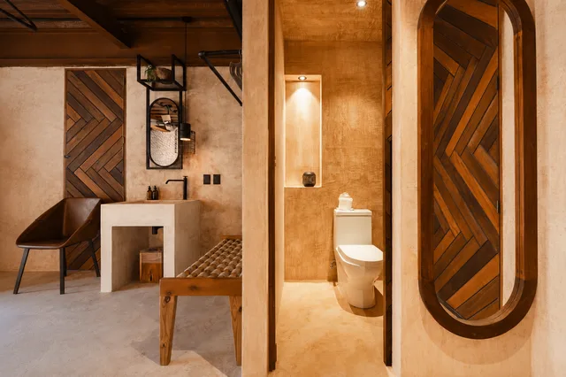 Terra, Suite, 2 Queen Beds, Ocean View, Bathtub، AWA Holbox Hotel Boutique - Beach Front 9/10