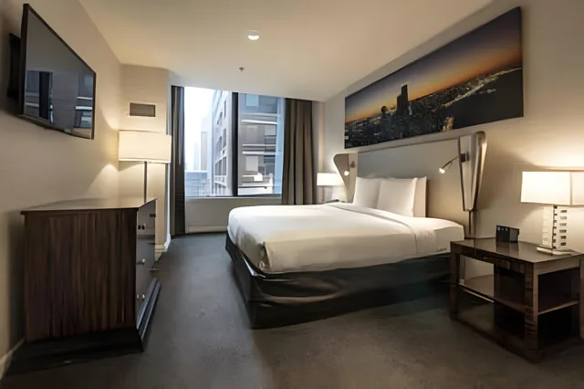 غرفة ديلوكس بسريرين منفصلين، The Chicago Hotel Collection Magnificent Mile Hotel and Suites 1/1
