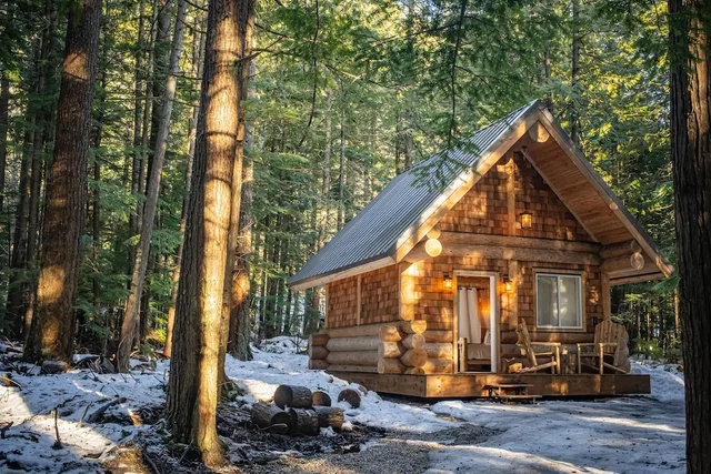 Deep Woods, Woods, Rustic, Cabin, King Bed، Boulder Mountain Resort 1/4