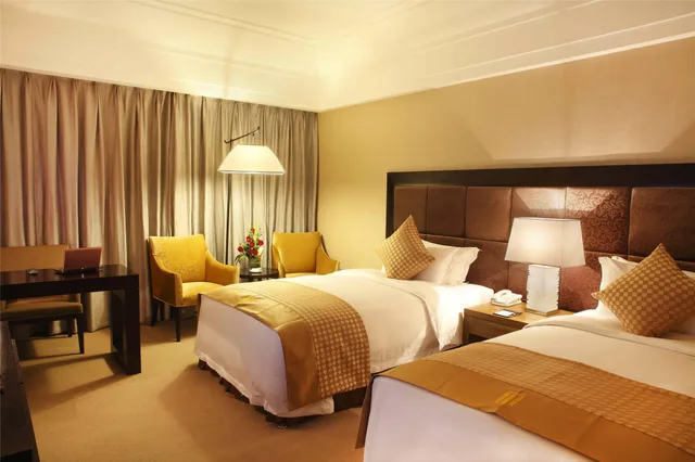 Elegant, Twin Beds، Haiyun Jinjiang International Hotel 1/1