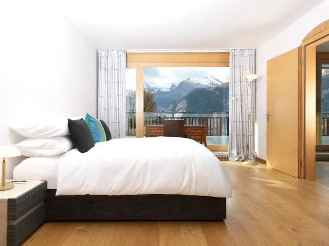 Mountain, Suite, Apartment, 1 Single and 3 Double Beds, Balcony، Beausite Park Hotel 1/7