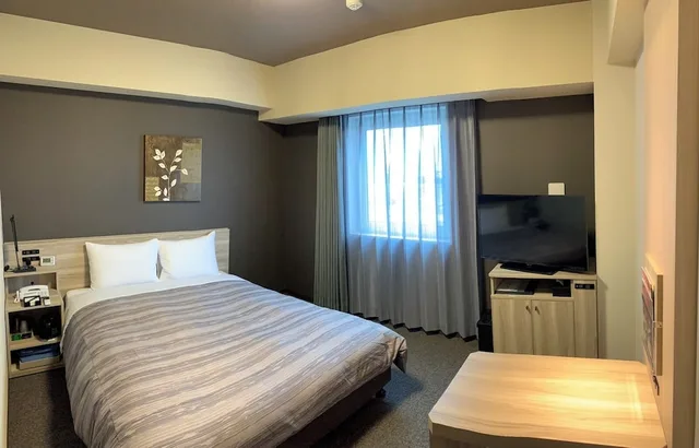 غرفة بسرير كوين، Hotel Route-Inn Kamisu 1/3