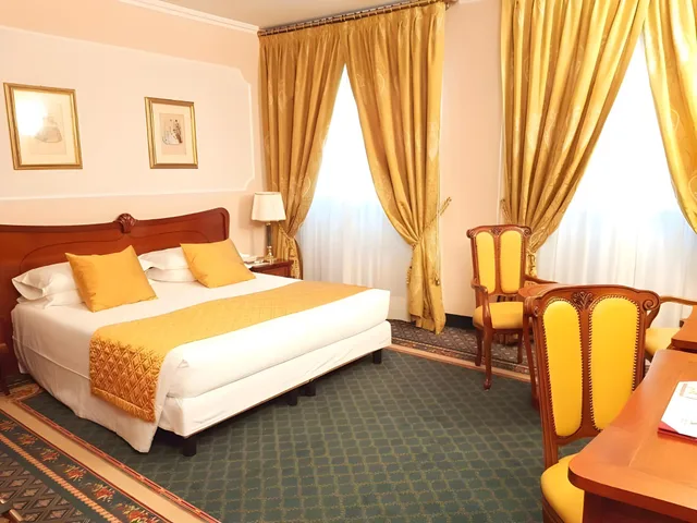 غرفة ديلوكس مفردة بسرير مزدوج، Berchielli Hotel 1/2