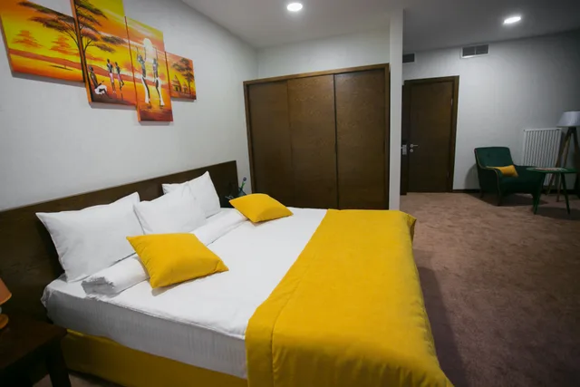 غرفة قياسية بسرير مزدوج أو سريرين منفصلين، Da Vinci Hotel 8/10