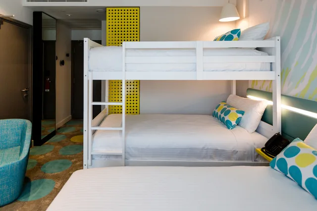 غرفة عائلية بسرير مزدوج وسرير بطابقين، Ibis Styles East Perth 4/17