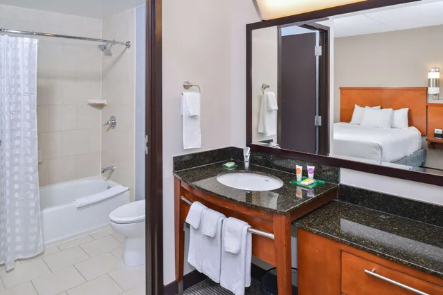 غرفة بسرير كينج في طابق مرتفع، Hyatt Place Herndon/Dulles Airport-East 3/4