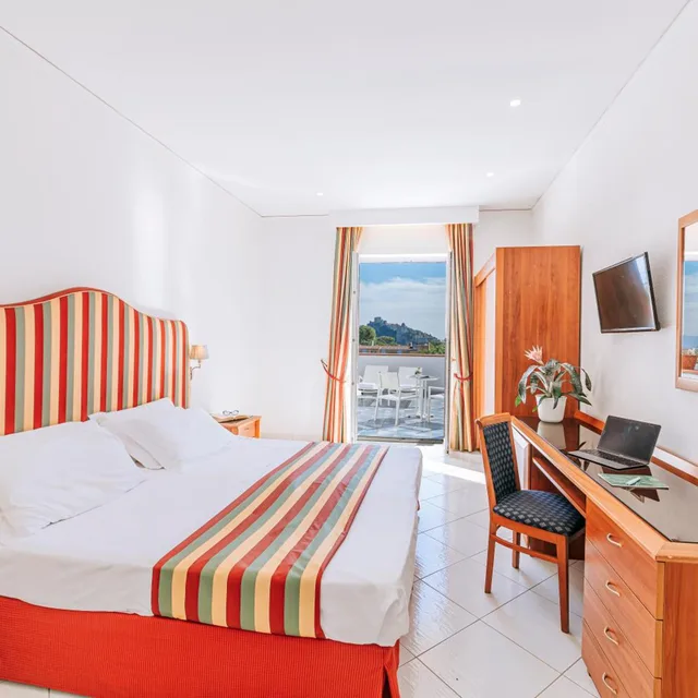Deluxe, Double Bed, Lateral Side Sea View, Regina Palace Terme Formerly Best Western Regina Palace Terme 1/1