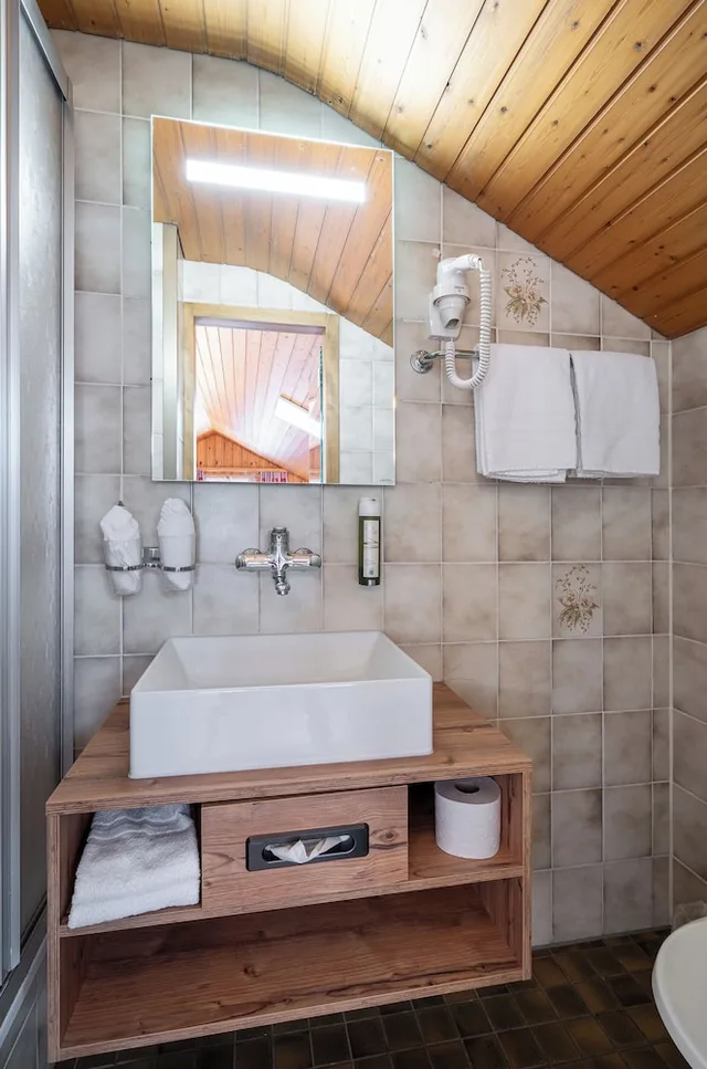 شاليه قياسي بسريرين منفصلين، Hotel Alpenblick 6/7