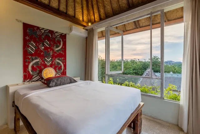 Deluxe, Queen Bed, Sea View, Boho Bingin Beach 2/4