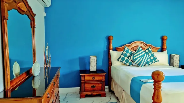 2 Bedrooms, Design, Apartment, 2 Queen Beds, Kitchen، Casa Alexandria Guest Apartment 6/10
