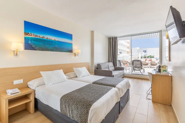غرفة بريميوم بسرير مزدوج، Samos Hotel 1/2