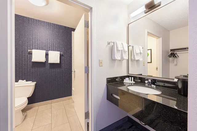 جناح بسريرين كوين مع أريكة، Fairfield Inn Suites Chicago Naperville 2/3