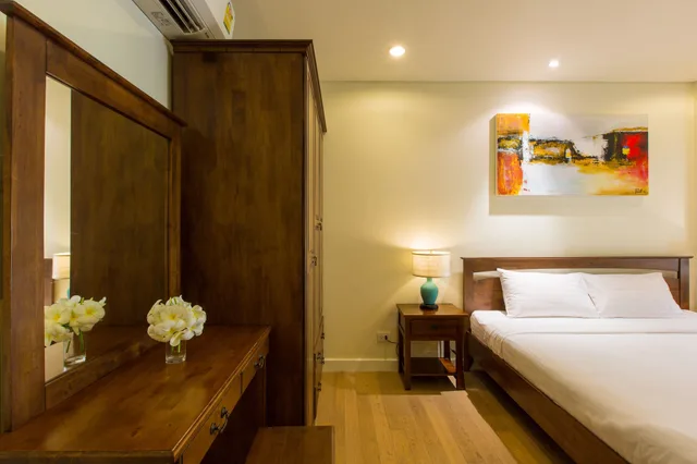 1 Bedroom, Comfort, Apartment, King Bed, Pool View, Pool Side, Sofa، Mykonos Service Apartment 3/6