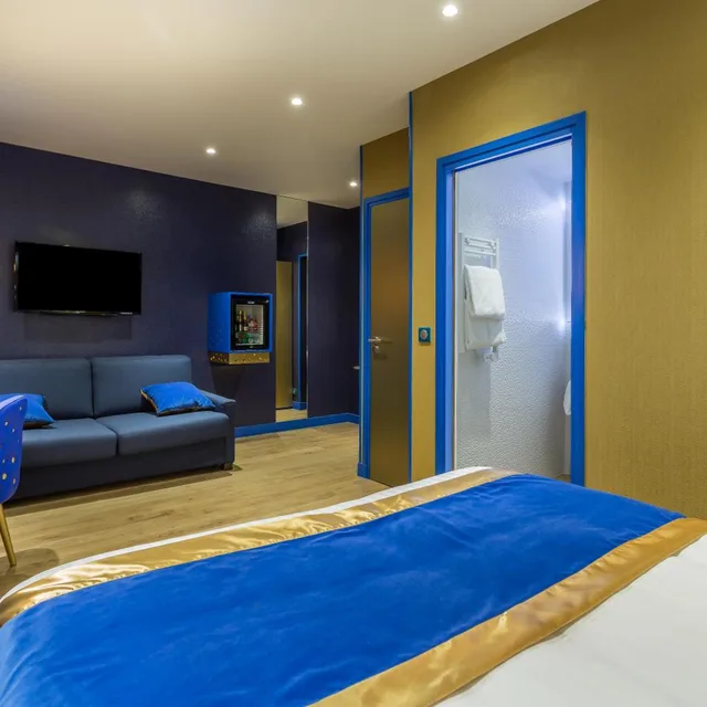 جناح بسرير كينج، Les Bulles de Paris Hotel 4/7