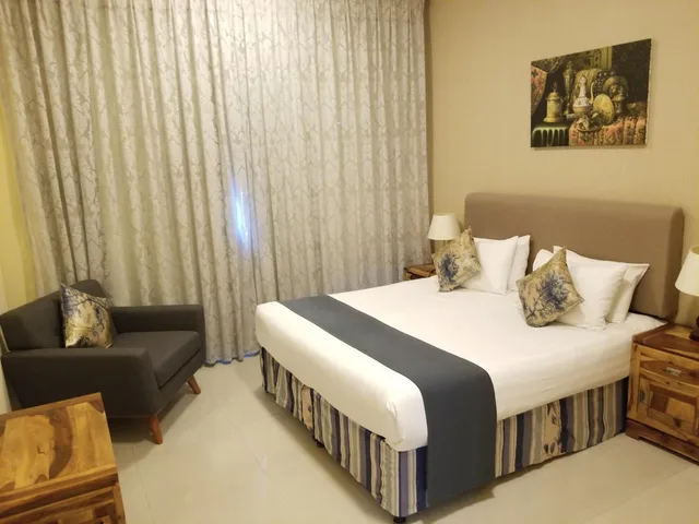 جناح بسرير كينج بغرفتي نوم، Ewan Tower Hotel Apartments 5/10