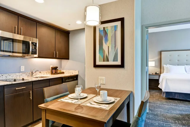 جناح بسريرين كوين بغرفة نوم واحدة، Homewood Suites by Hilton Poughkeepsie 3/3
