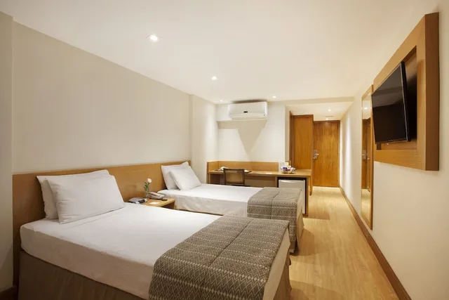 غرفة قياسية بسرير مزدوج، Windsor Palace Copacabana 4/8