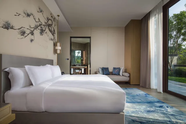 Room, Double Bed, Garden View, Banyan Tree Anji 1/3