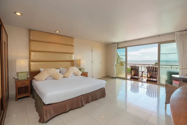 غرفة ديلوكس بسرير كينج بإطلالة على البحر، Bella Villa Cabana 8/10