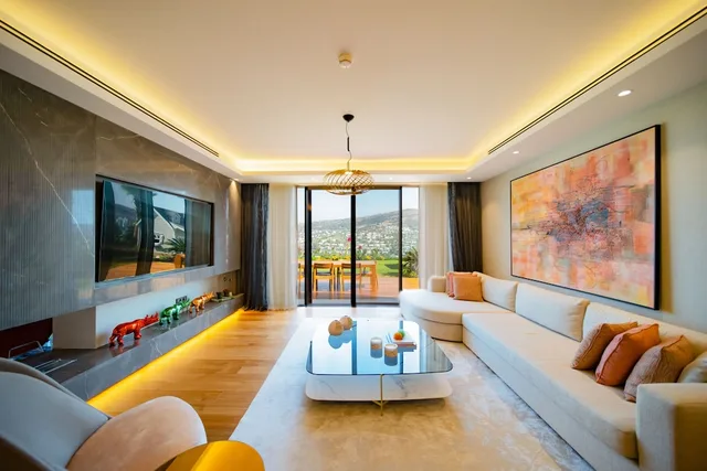 فيلا بسريرين منفصلين وسريرين مزدوجين، Mare Deluxe Residences and Villas 5/9