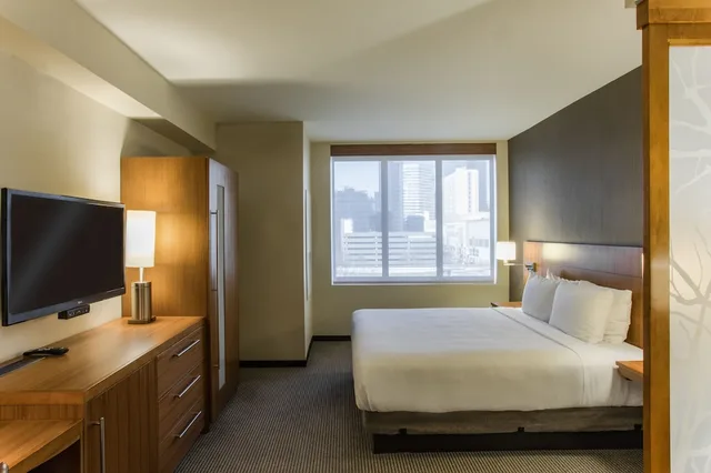غرفة بسرير كينج في طابق مرتفع، Hyatt Place Charlotte Downtown 1/3