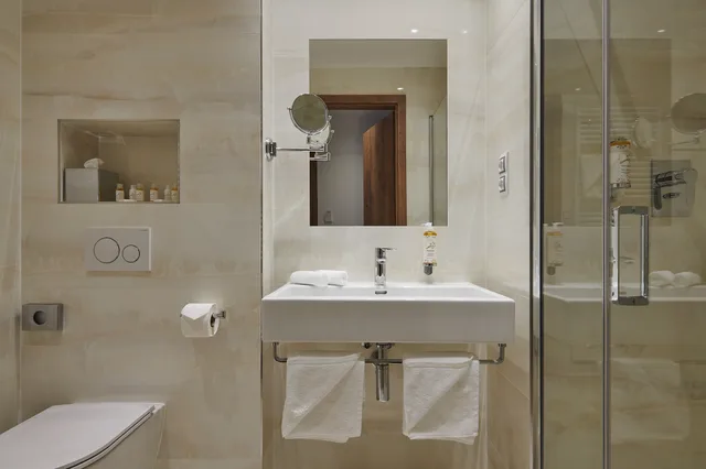 غرفة قياسية بسرير مزدوج أو سريرين منفصلين، Hotel Passage 4/4