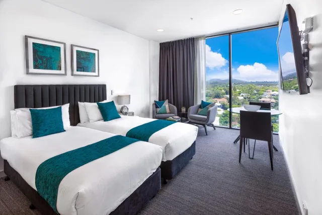 جناح استوديو بسرير مزدوج أو سريرين منفصلين، Essence Suites Taringa 5/8