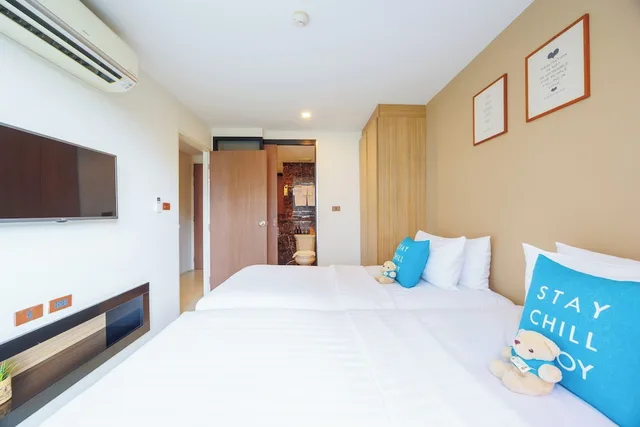 1 Bedroom, Twin Beds, Pet Friendly, Cross Vibe Chiang Mai Decem 1/6