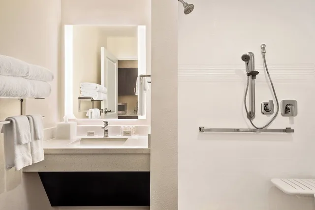 استوديو بسرير كينج مع أريكة لذوي الإعاقة، TownePlace Suites by Marriott Janesville 3/3