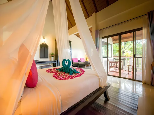 جناح بسرير فردي، Chada Lanta Beach Resort 1/1
