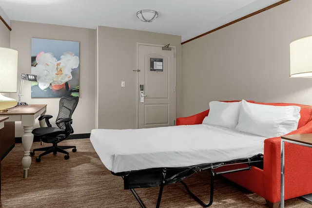 جناح جونيور بسرير كينج مع أريكة، Hilton Garden Inn Wilmington Mayfaire Town Ctr 3/5