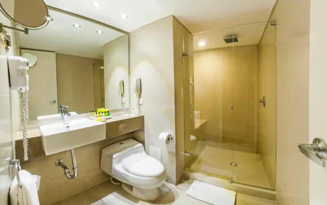 غرفة بسريرين منفصلين، Hotel Almirante Cartagena Colombia 2/3