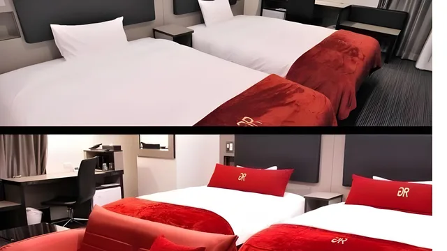 غرفة رباعية بسرير مزدوج، Green Rich Hotel Kurume 1/1
