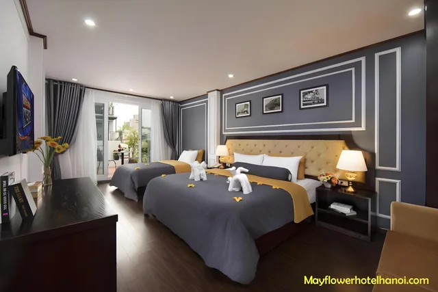 جناح جونيور بشرفة، Mayflower Hotel Hanoi 3/3