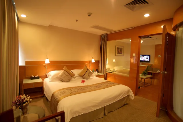 غرفة ديلوكس بسرير كينج، Yihe Business Hotel Guangzhou 3/7