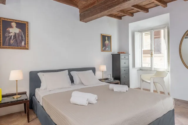 شقة حصرية بسرير كينج مع أريكة، Banchi Nuovi House - Castel Sant'Angelo 3/10