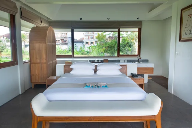 فيلا بسرير كينج بإطلالة على المسبح، Tegal Sari Accommodation 3/7