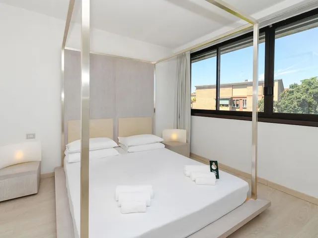 غرفة مزدوجة بإطلالة، B&B HOTEL Padova Methis 5/7