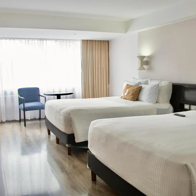 غرفة بسريرين مزدوجين لذوي الإعاقة، Grand Cantalagua Hotel Morelia, BW Signature Collection 4/10