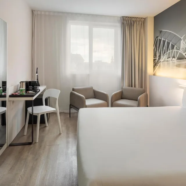غرفة سوبيريور بسرير مزدوج، B&B HOTEL Valencia Arena 7/10