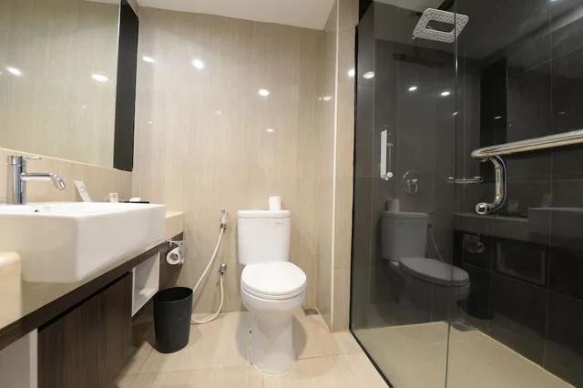 غرفة ديلوكس بسرير كوين، Horu Hotel Mangga Dua (formerly Hotel Neo Mangga Dua) 10/10