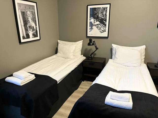 غرفة قياسية بسريرين منفصلين، Hotell Esplanad 4/7