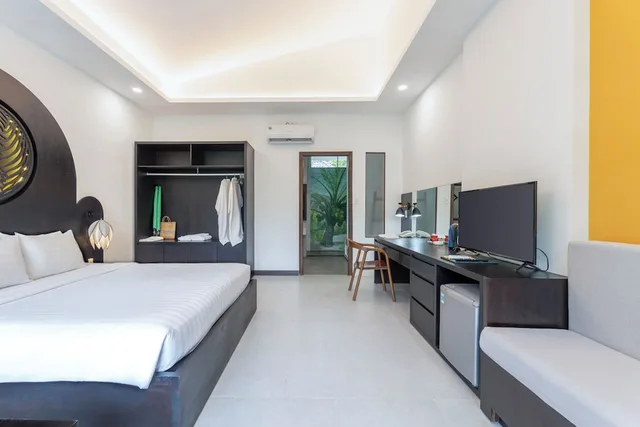 بنغل بسرير كينج بإطلالة على المسبح، Kingo Retreat Resort 2/3