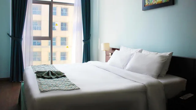 شقة ديلوكس بسرير كينج بإطلالة على المدينة بغرفتي نوم، Signature Hotel Apartment Spa Marina 7/10