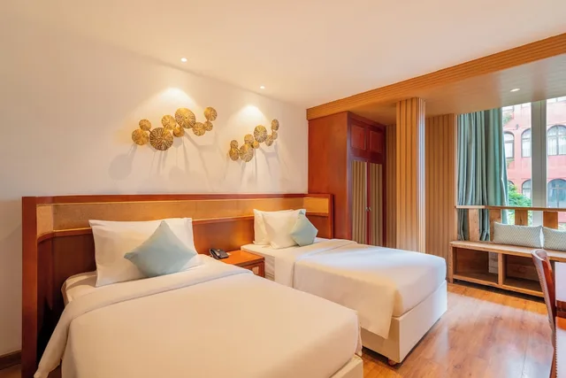 غرفة تنفيذية بسريرين منفصلين، A&Em Art Hotel 10/10