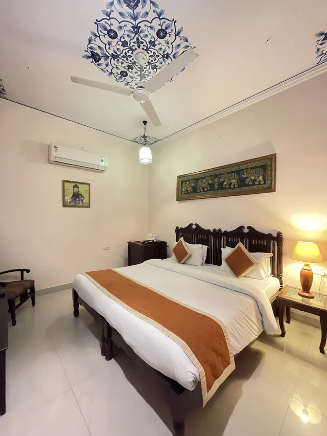 1 Bedroom, Deluxe, Twin Beds, Balcony, Courtyard Area، SURYAA VILLA JAIPUR A CLASSIC HERITAGE HOTEL 5/10