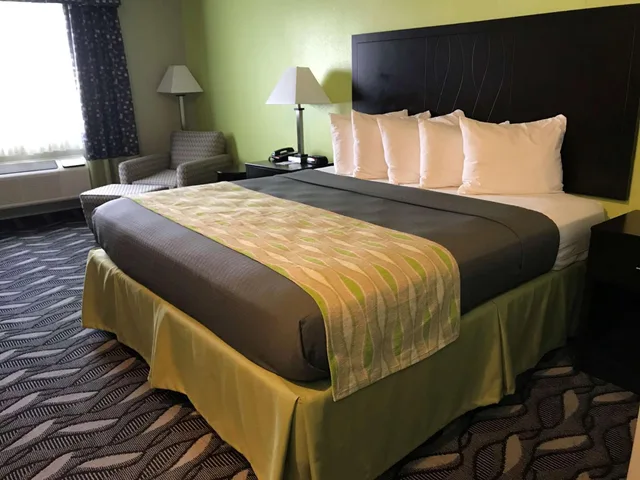 غرفة بسرير كينج بحوض استحمام لذوي الإعاقة، Best Western Mt. Vernon Inn 2/10