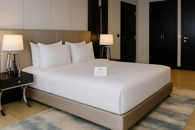 غرفة قياسية بسرير كوين، Le Charmé Suites 4/5