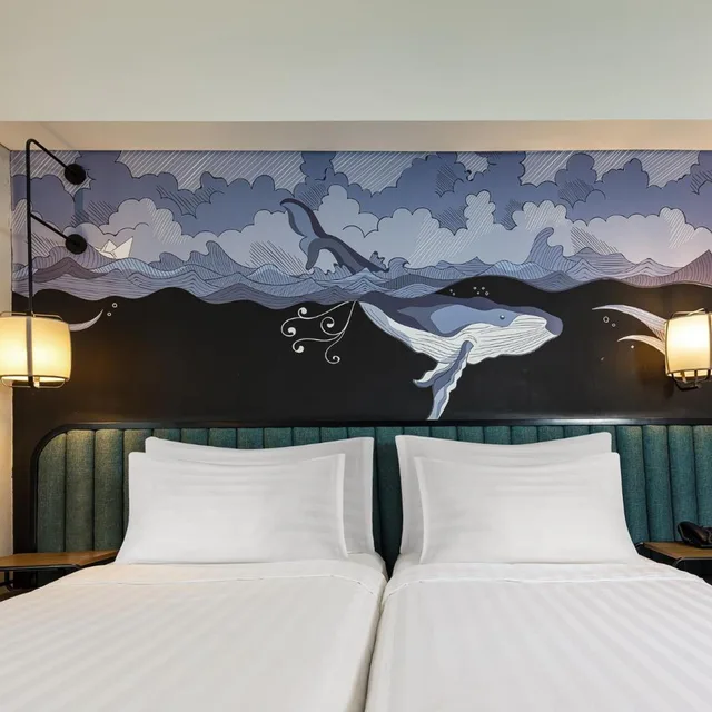 غرفة ديلوكس بسرير فردي، Luminor Hotel Purwokerto 3/5