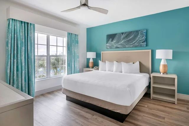 جناح بسريرين مزدوجين وسرير كينج بغرفتي نوم، Hilton Vacation Club Aqua Sol Orlando West 1/7